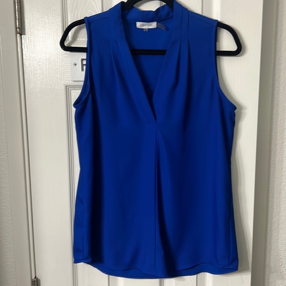 Calvin Klein Tops - Calvin Klein Blouse, Royal Blue Medium